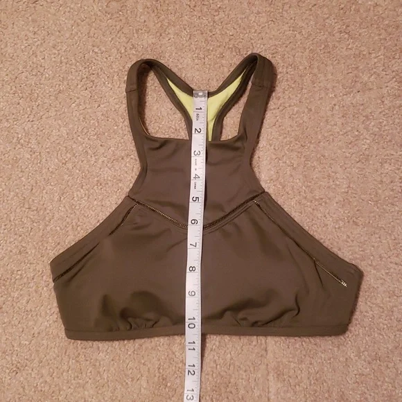 Prana Women's Hunter Green Azra Bikini Top - Picture 4 of 7